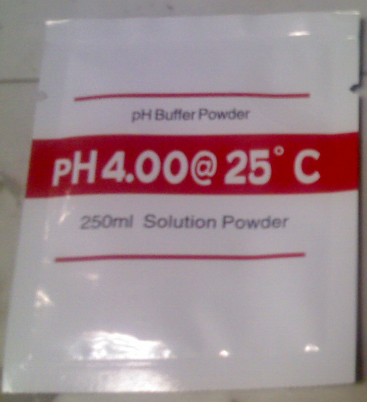 4.0 pH Buffer Powder for 250ml solution