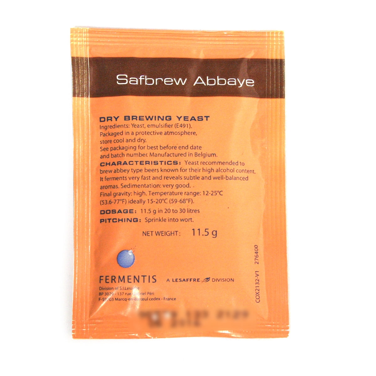 Safbrew Abbaye yeasts (BE-256)